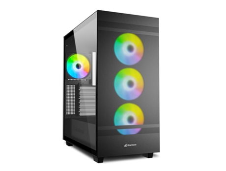 Caja PC SHARKOON Atx Rebel C50 RGB Atx Negro