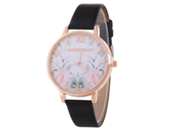 Reloj De Pulsera De Moda Para Mujer De Piel Sintética Con Delicada Esfera Redonda, Reloj De Cuarzo Informal Negro Y Marrón