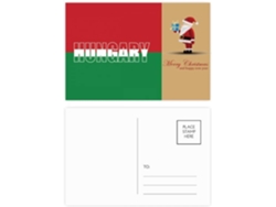 Besportble Juego De Hungría Con El Nombre De Papá Noel Y Estudio 14,6 X 9,8 Cm Incluye Líneas Para La Direc...