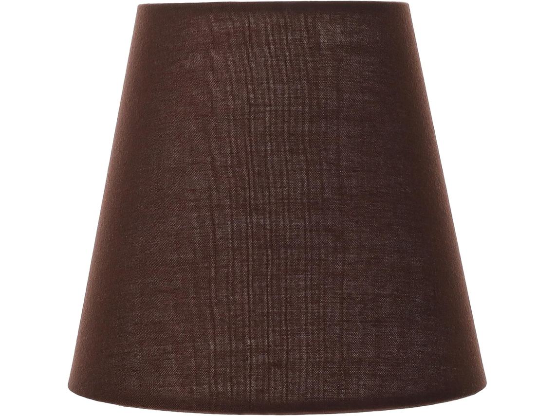 Pantalla De Tela Con Forma De Taza De Café Para Lámparas De Mesa, Cubierta Cilíndrica Antirreflejos, Compatible Con Bombillas E14, Decorativa.
