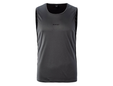 Camiseta sin Mangas de Hombre HI-TEC Arien Gris (S)