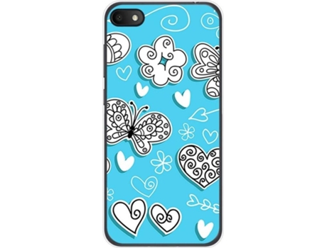 Carcasa Alcatel 1V 2019 TUMUNDOSMARTPHONE Dibujos Multicolor