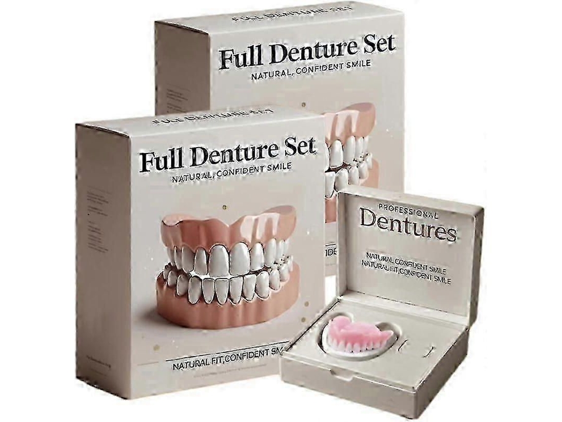 Juego Completo Avanzado De Prótesis Dentales 1/2/3x, Kit De Remodelación De Silicona Para Prótesis
