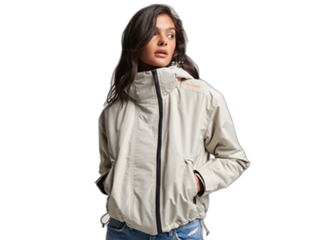Chaqueta à Prova de Água de Mujer SUPERDRY Sd Windcheater Gris (XL)