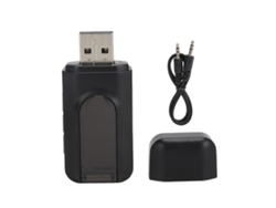 Adaptador De Áudio Bluetooth 5.0 Transmissor Receptor Usb Sem Fio Com Tela Lcd Portátil