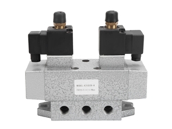 Válvula solenoide pneumática de 5 vias e 3 posições com controlador elétrico G1/4 pol. K35d2h-8 8Hz AC110V