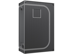 Armario de cultivo hidropónico interior SUCCEBUY de 48 x 24 x 72 cm con ventana y bandeja