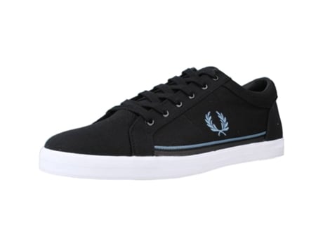 Zapatos de Hombre FRED PERRY Baseline Twill Tecido Negro (41)
