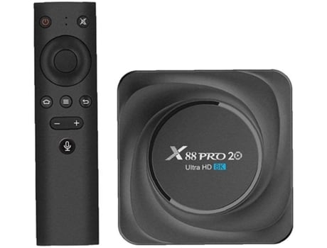 Box Smart TV CHRONUS X88PR7262 (Android - 4K Ultra HD - Wi-Fi)