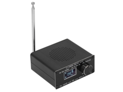 Radio Receptor De Banda Completa Fm Am Ssb Con Pantalla 0.96in Carga Usb Kit De Accesorios Sma