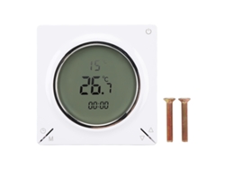 Termostato Digital Inteligente De 16 A Con Pantalla Lcd Y Función De Memoria Para Calefacción Residencial.