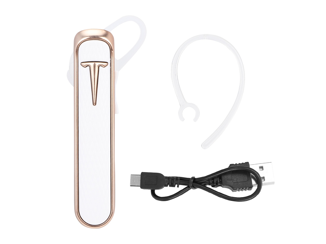 Auriculares Inalámbricos Bluetooth Yk-10 Auricular Estéreo Deportivo Empresarial Blanco