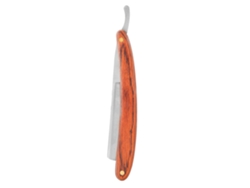 MEOIRUERY Navaja Antigua Soporte Cuchilla Afeitado Barba con Mango de Madera
