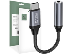 Adaptador USB C a miniconector de 3,5 mm TECH PROTECT para teléfonos móviles de alta calidad