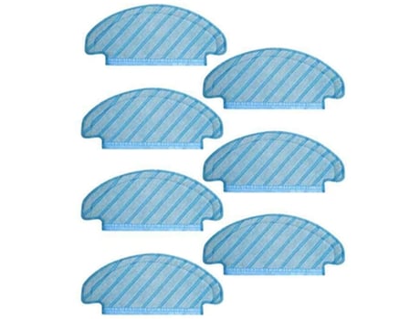Toallitas de limpieza para Ecovacs Deebot Ozmo T8 Aivi, 7 piezas, almohadillas de tela para fregar