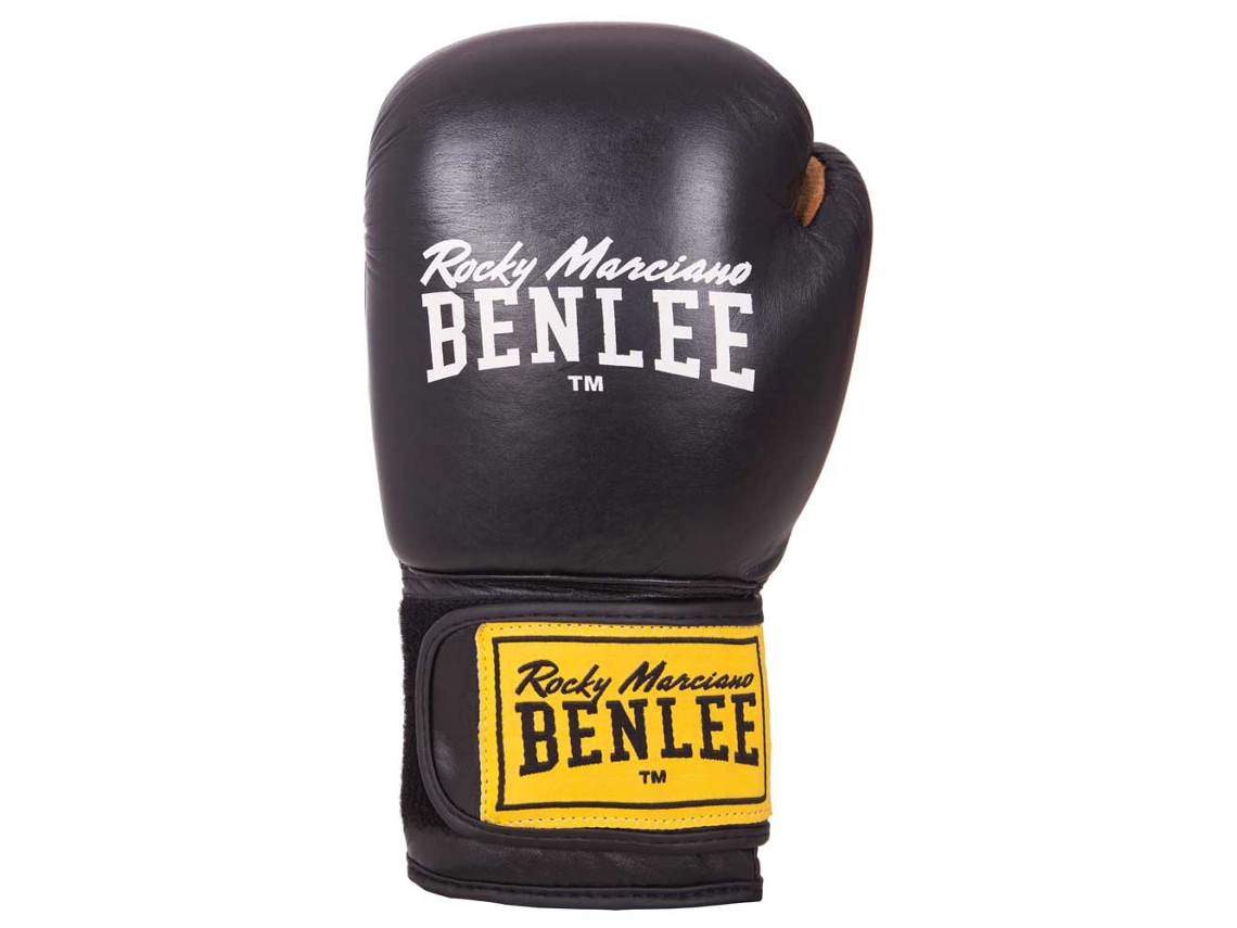 Luvas de Boxe de Couro Evans Preto 16 Ozbenlee