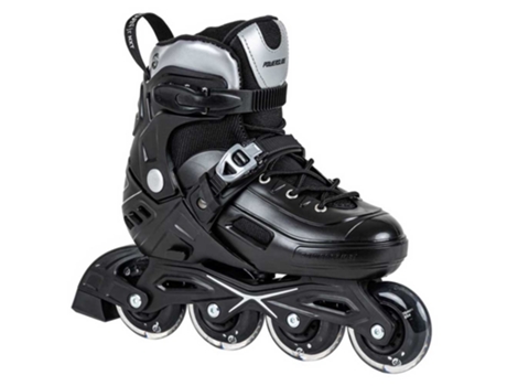 Patina em Linha Juventude Khaan Nxt Adjustable Preto Eu 39-42Powerslide