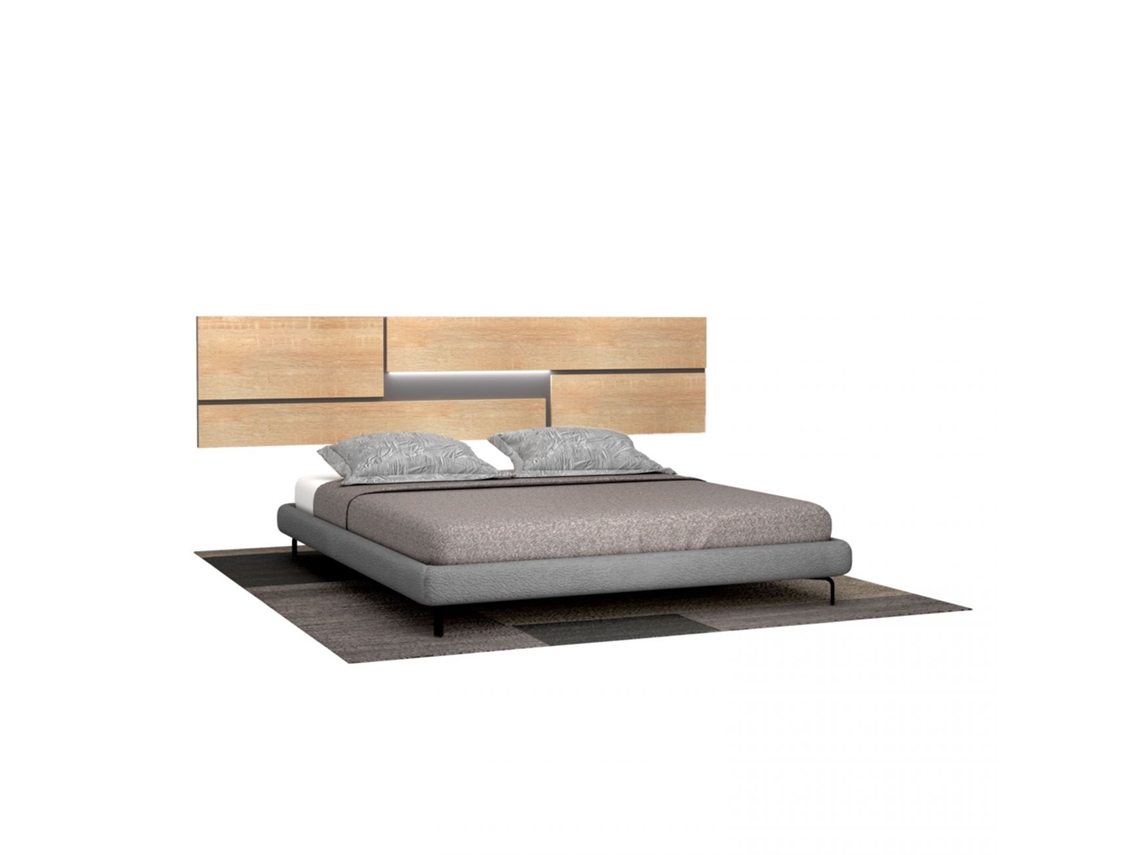 Cabecero Ataneq Pure Leds Cambria - Grafito 260 x 60 x 3,2 cm