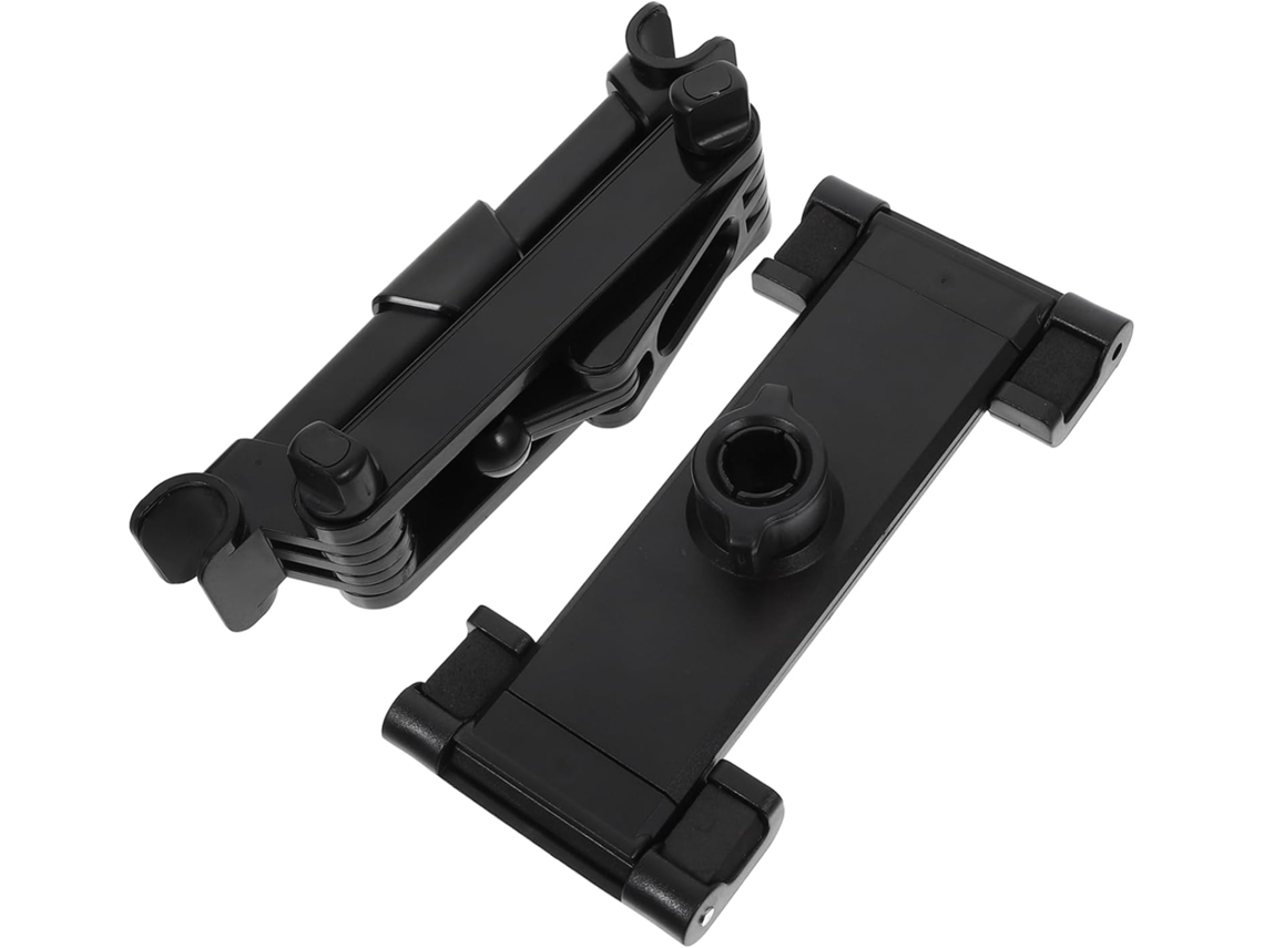 Soporte Para Tablet De Coche Con Fijación Flexible Y Ajustable Para Reposacabezas.