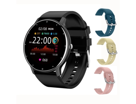 Reloj inteligente para mujer, hombre, mujer, deporte, Fitness, Smartwatch, Monitor de ritmo de sueño, relojes impermeables para IOS y Android VEANXIN