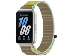Correa de muñeca de nailon con cierre de velcro para Samsung Galaxy Fit 3