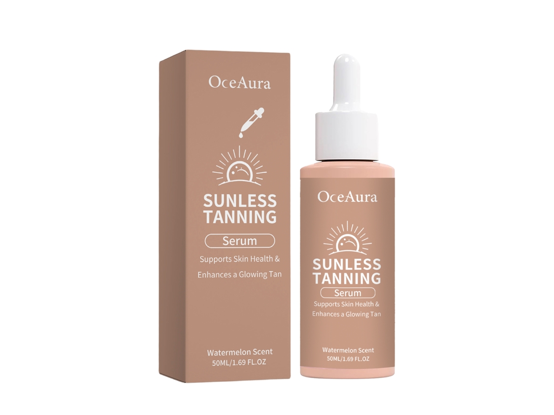 Loción corporal autobronceadora natural