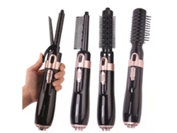 Secador de pelo rotatorio fácil de usar, accesorio extraíble 3 en 1 + herramienta de peinado 4 en 1, versátil STELASPLEN
