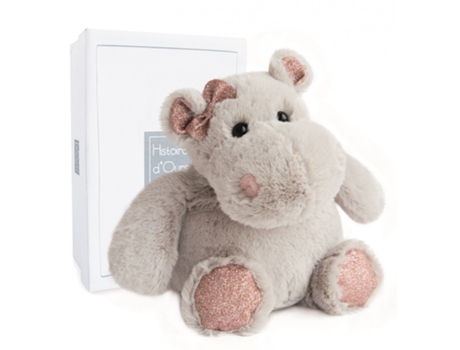 Peluche HISTOIRE D'OURS (Tejido - Gris - 25 cm)