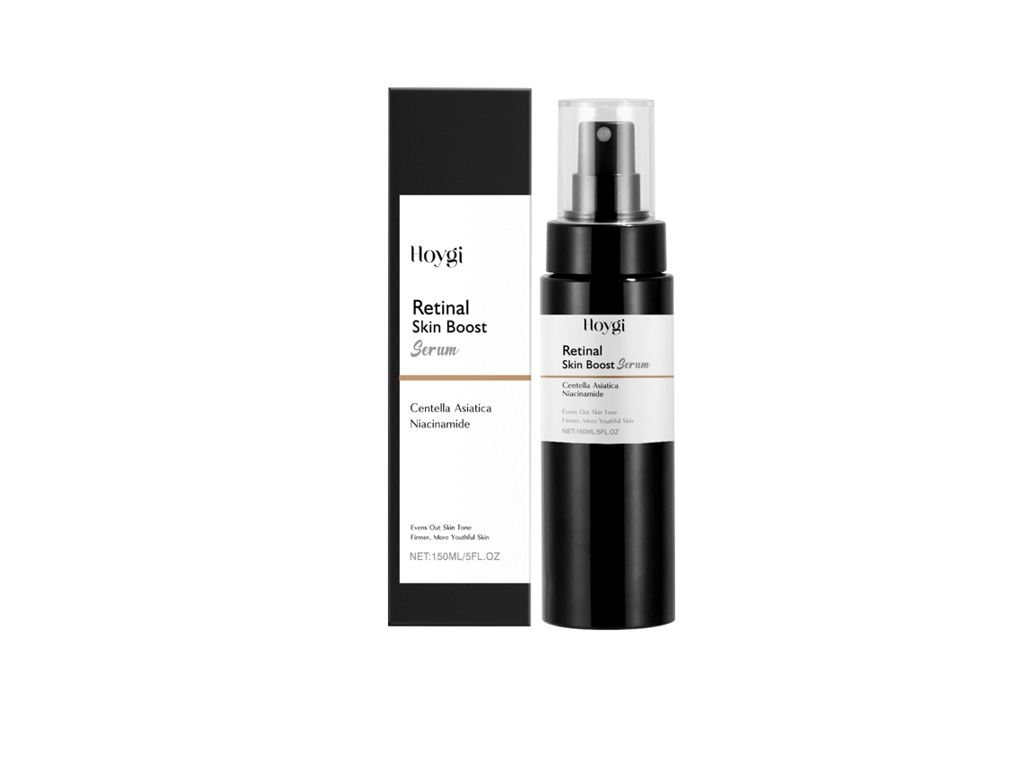 Spray blanqueador con retinol. Cuidado facial suave con niacinamida y extracto de Asiaticum para iluminar y combatir el envejecimiento.