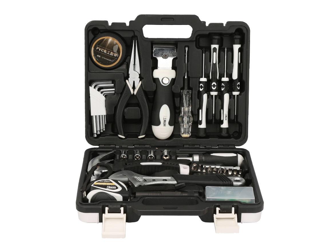 Kit de herramientas para el hogar (para reparaciones del hogar y bricolaje)