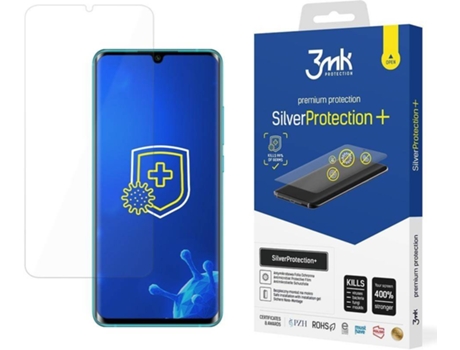 Protector Cristal Templado Xiaomi Mi Note 10 3MK Antibacteriano