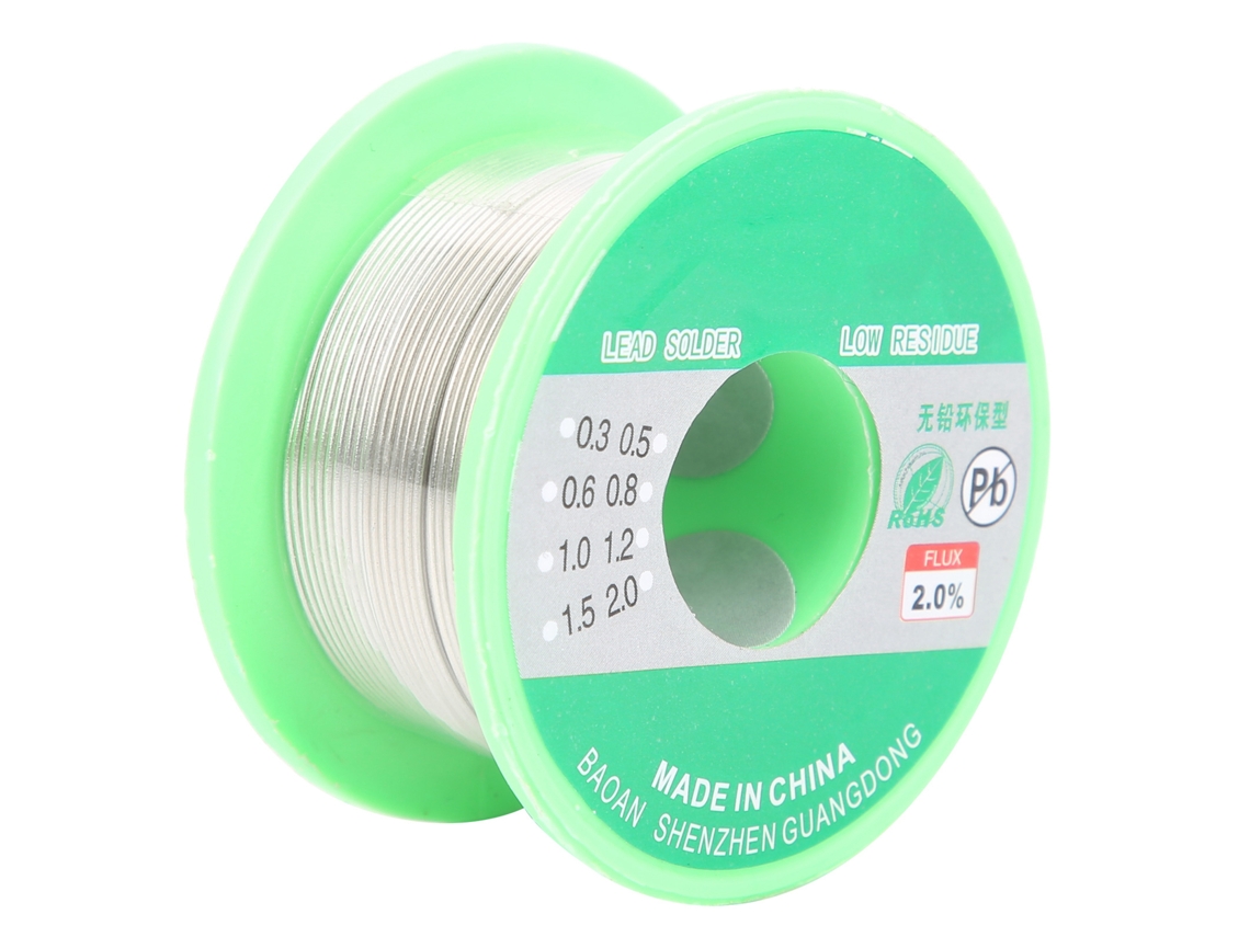 3 Unidades De Alambre De Soldadura De Estaño De 0,8 Mm Para Herramientas De Soldadura Eléctrica (consumibles De 227 ℃)