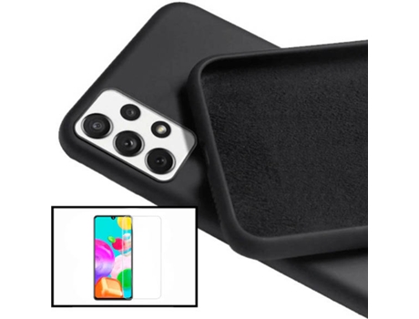 Kit Carcasa + Protector de Pantalla Samsung Galaxy A52 PHONECARE Silicona Liquida