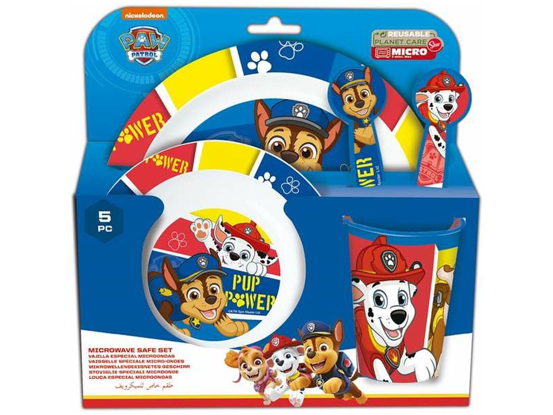 Set de pícnic The Paw Patrol Pup Power Infantil