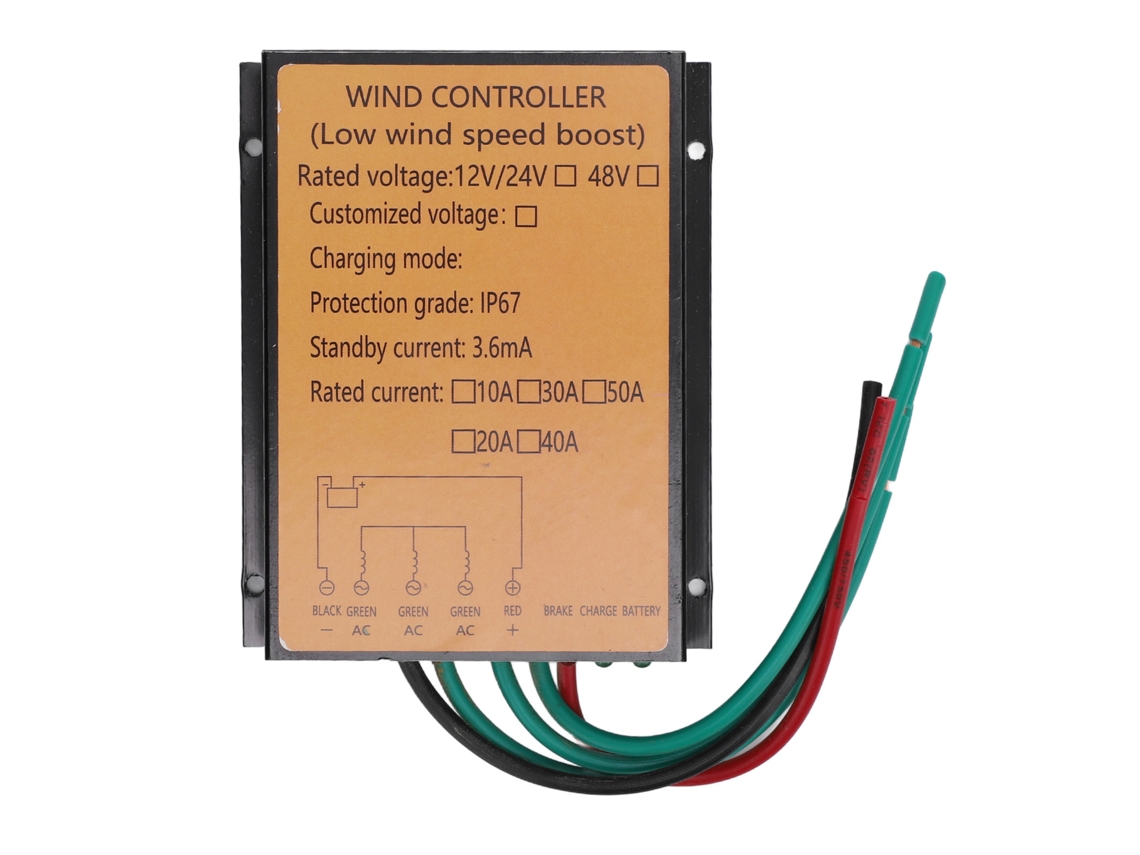 2026 Store-controlador De Carga Para Turbina Eólica 400w 12v 24v Ip67 Resistente Al Agua Mppt Para Hogar