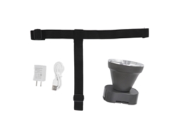 2026-linterna Frontal Recargable De 200 Metros Para Exteriores Con Cintas Suaves, 3 Modos Led Para Camping Y Pesca