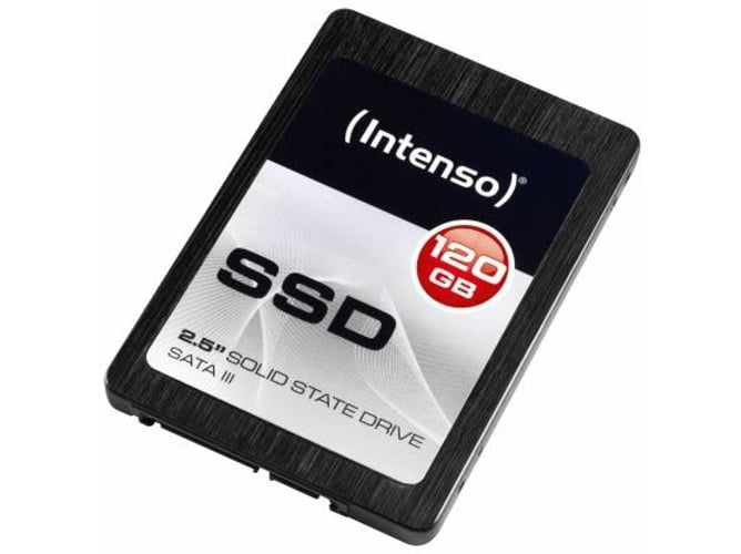 Disco SSD Interno INTENSO Top (120 GB - SATA - 520 MB/s)