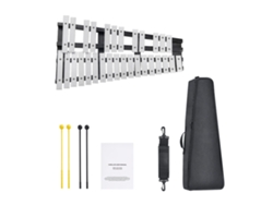 Succebuy Kit Glockenspiel de xilófono de 30 tonos con mazos, baquetas y bolsa
