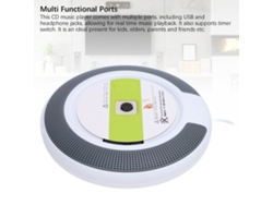Reproductor De Cd Montado En La Pared Con Bluetooth 5.0 Reproductor De Cd Portátil Con Pantalla Digital