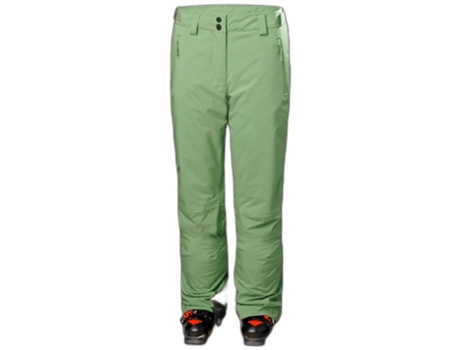 Pantalones de Nieve para Mujer HELLY HANSEN Legendary Insulated Verde para Esquí (Talla:XL)