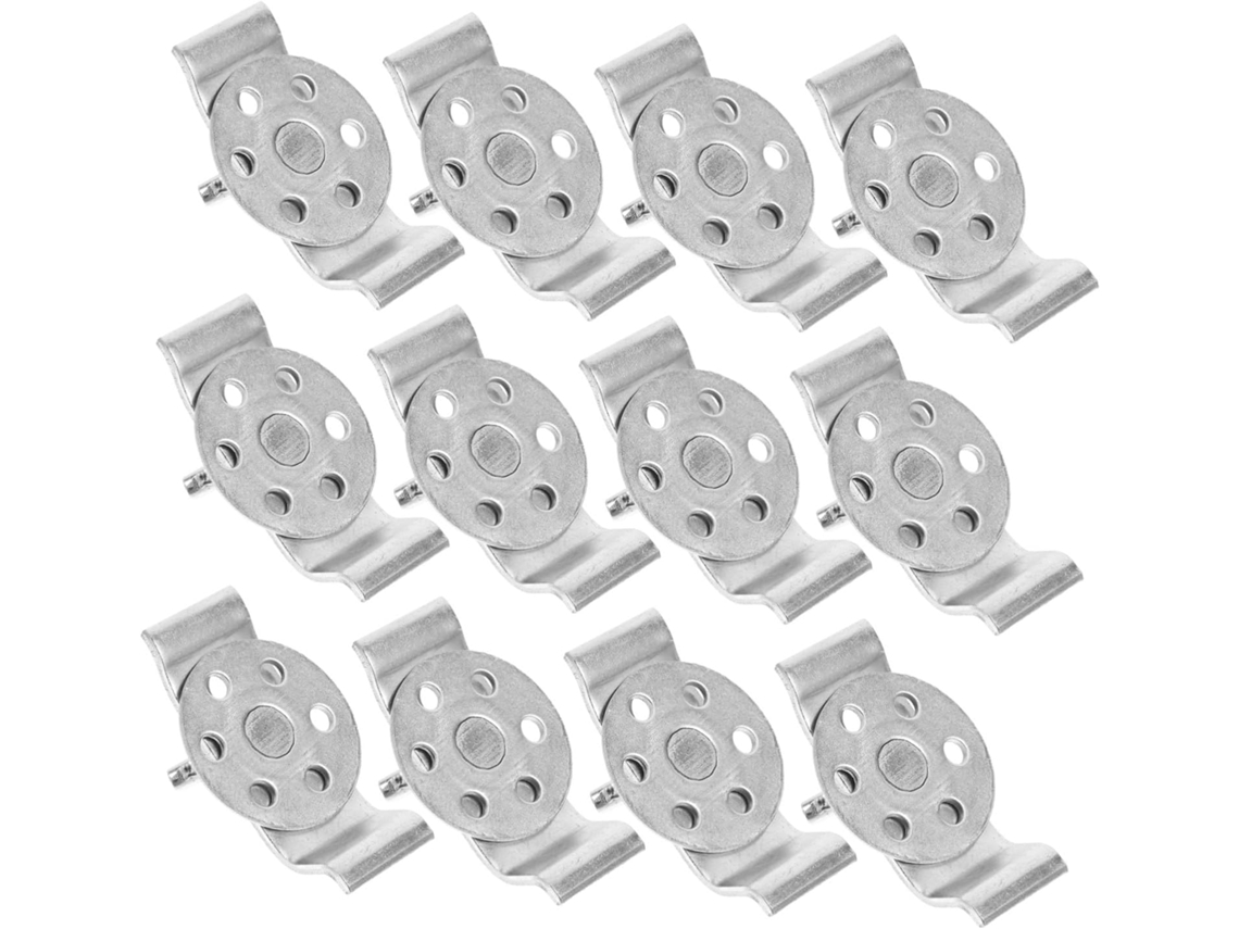 Juego de 30 soportes para fregaderos empotrados, clips de fijación de acero inoxidable para montaje de Gokoco