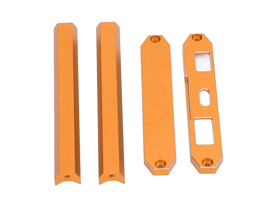 Ymsl Marco Protector De Transmisor De Metal De Alta Precisión En Aleación De Aluminio Para Control Remoto Oro Hxl