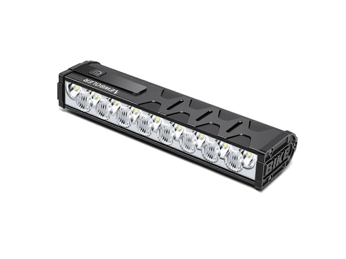 Luz LED para bicicleta Newboler de 10000 mAh con soporte frontal y doble batería externa Olysi Shop