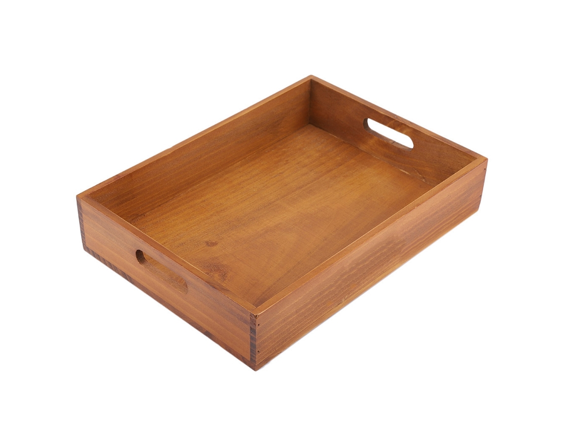 Maceta De Madera Vintage Para Jardín, Estilo Retro Natural Con Diseño Hueco.