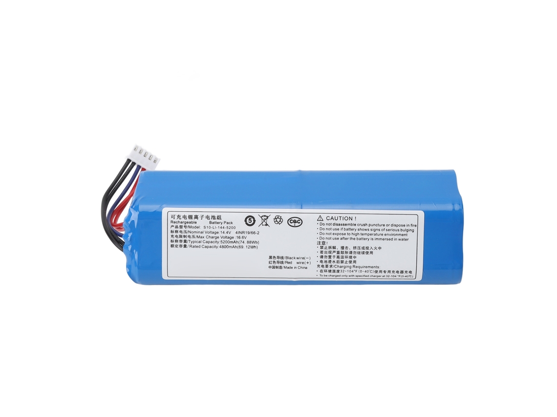 Batería Recargable De 4800 Mah Para Aspiradora Robot Deebot T5 T10 X1 T8 T9 Con Protección Contra Cortocircuitos Y Sobrecalentamiento.