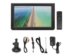 Tv Digital Portátil De 10 Pulgadas Hd 1080p 1800mah Mini Fuente De Alimentación Con Plug Us Modelo Nuevo