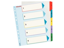 Separador ESSELTE 311664 (Multicolor - Cartón - A4+)