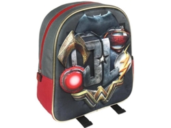 Mochila DC COMICS Infantil de La Liga de la Justicia con Relieve (25 x 31 x 10 cm)