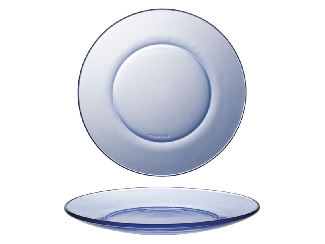 Plato DURALEX (Vidrio - Muticolor)