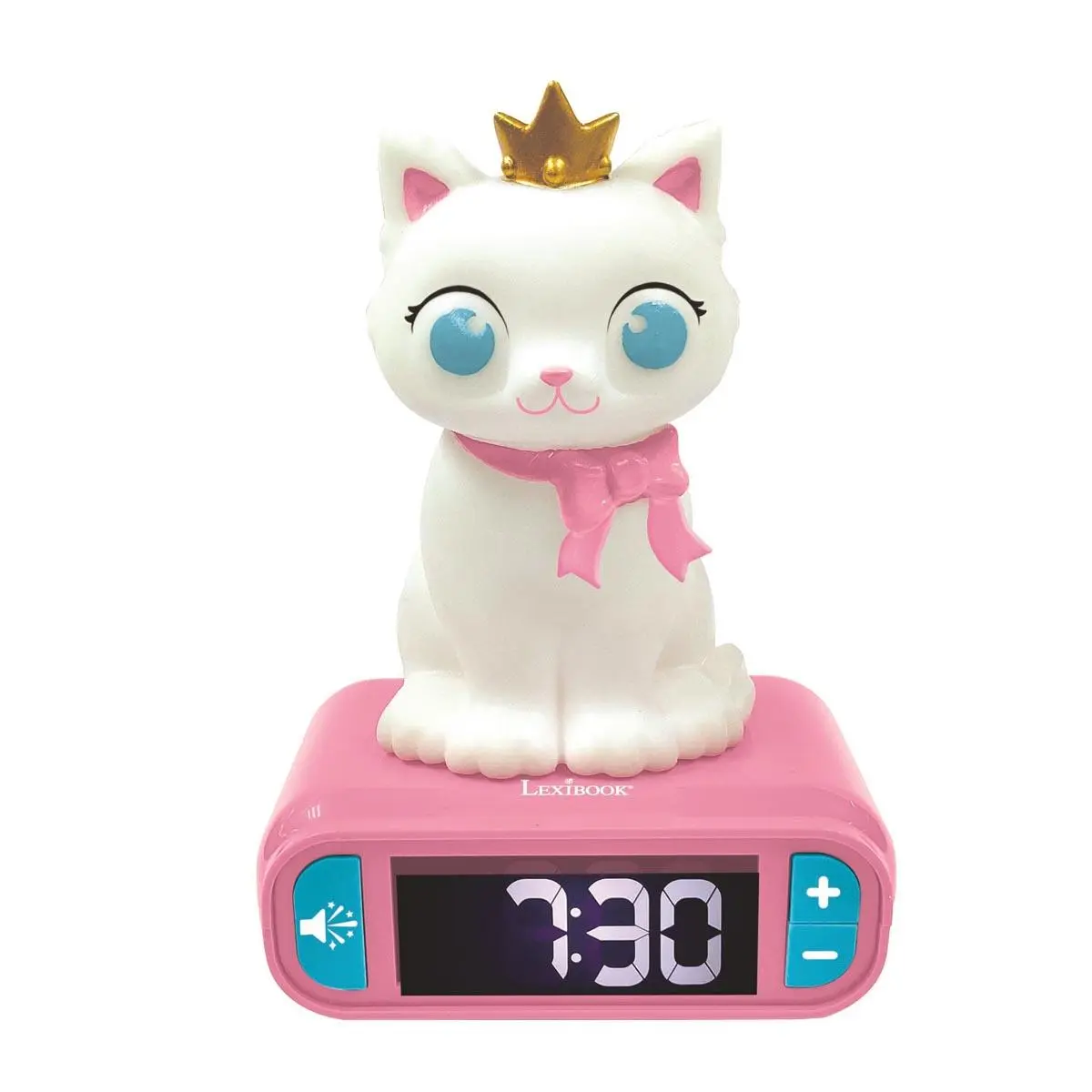 Katze 3d-nachtlicht-wecker Mit Soundeffekten